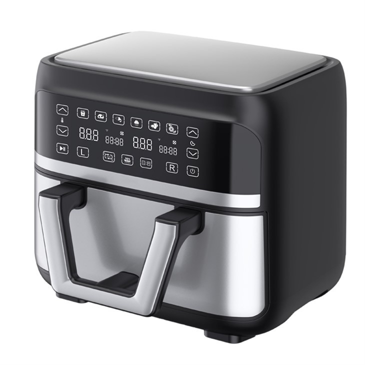 Kaksinkertainen kori ilmakeittiö